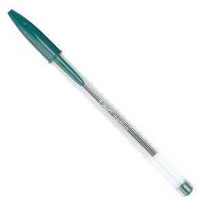 Bic crystal green pen